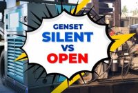 Perbedaan Genset Silent dan Open