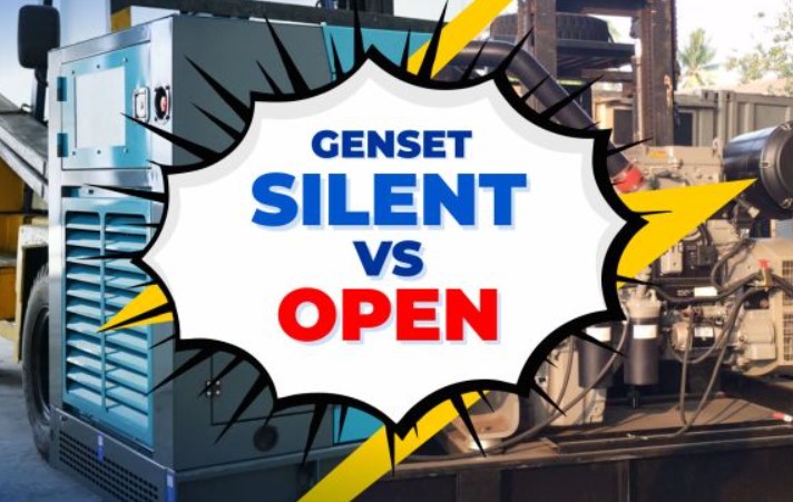 Perbedaan Genset Silent dan Open