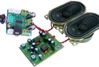 Skema Rangkaian Amplifier Mini