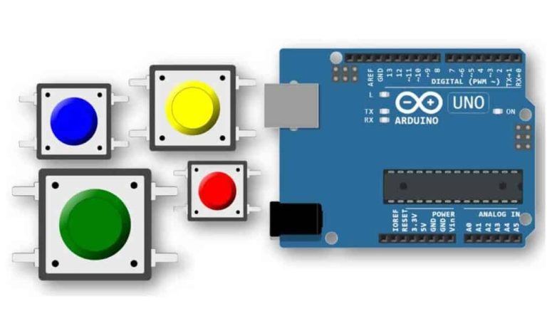 Push Button Arduino Pengertian Fungsi Dan Prinsip Kerja Elektronikindo Com